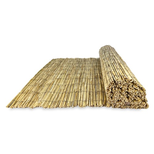 ARELLA PRIVACY Premium © en bambou CANNICCIO arelle CANNE diamètre jusqu’à 1 cm. pour RECINZIONE ombre en 8 MESURES