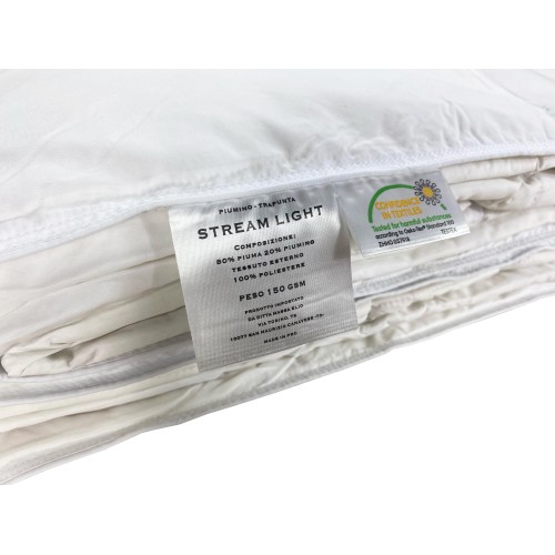 OCA Stream Light Summer Down Jacket 150 GR. 80% GOOSE FEATHER 20% GOOSE DOWN TWO-TONE