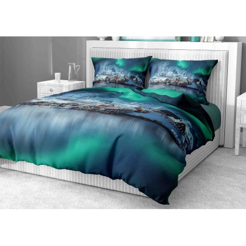 BETTBEZUG SATELLO HD AURORA BOREALIS Double cm. 250x200 mm