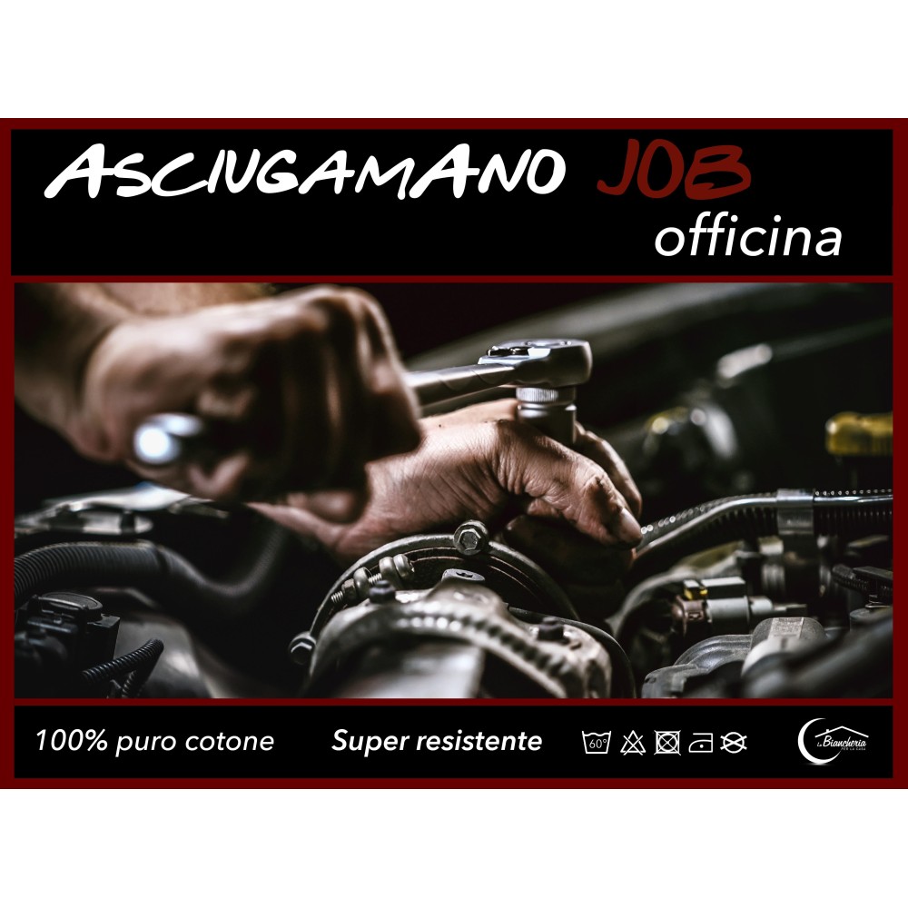 LOT de serviette éponge MULTICOLOR travail ATELIER FONCÉ cm. 50X70 avec sac WASHY