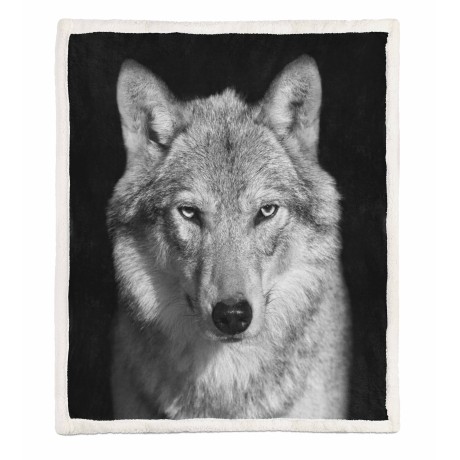 PLAID FLEECE blanket sherpa...