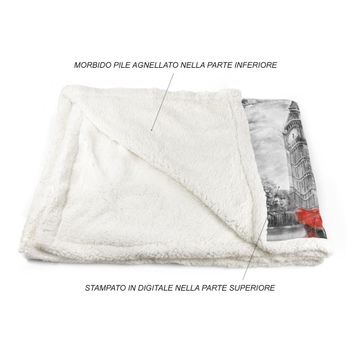 PILE DECK PLAID SHERPA fantaisie HD peint LONDRES