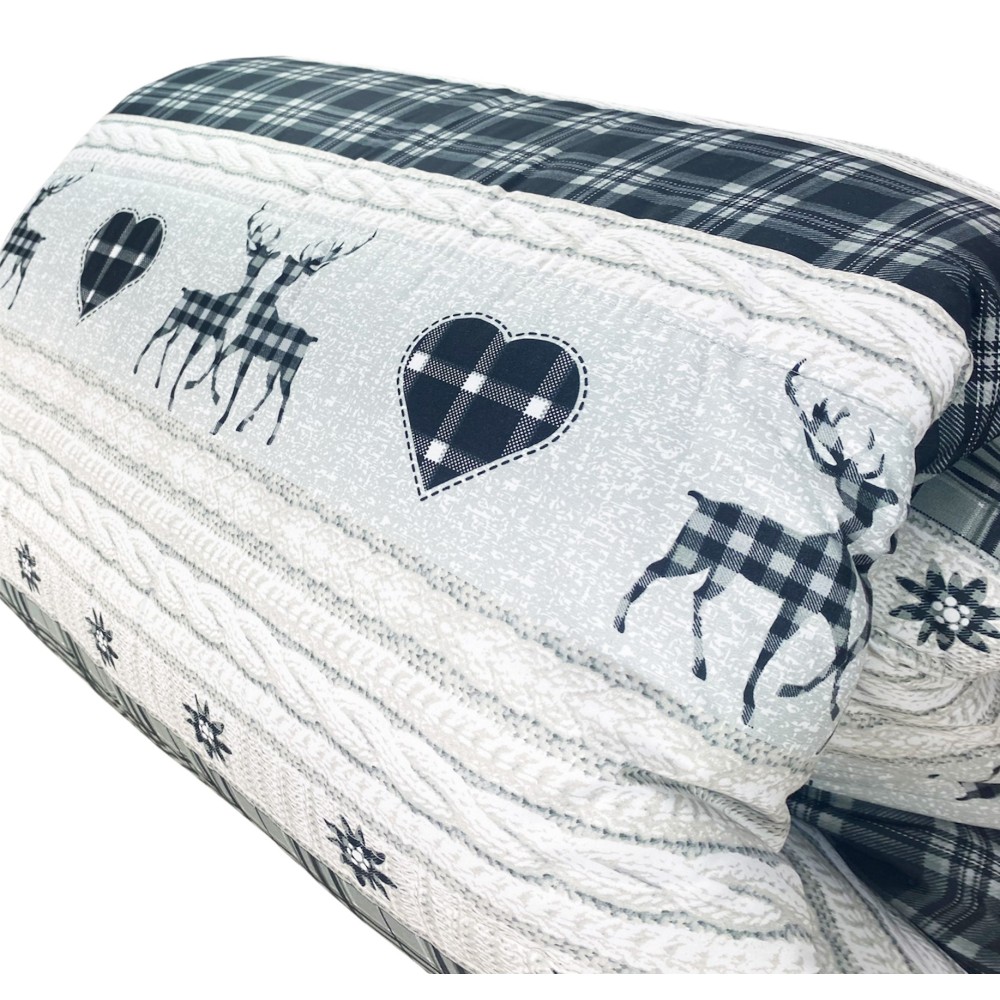 TRAPUNTA FIOCCO © COASSOLO grigio TIROLESE invernale made in Italy