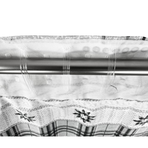 TENTE TYROLIENNE COASSOLO GRIGIO en style montagnard CM. 150X280 fabriqué en Italie