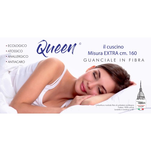 QUEEN PILLOW MAXI BED cojín largo cm. 160 MIS. CM. 50 X 160