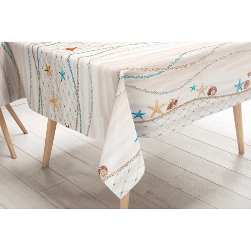 LIMA © TABLECLOTH in water-repellent plastic-coated PVC tarpaulin made in Italy