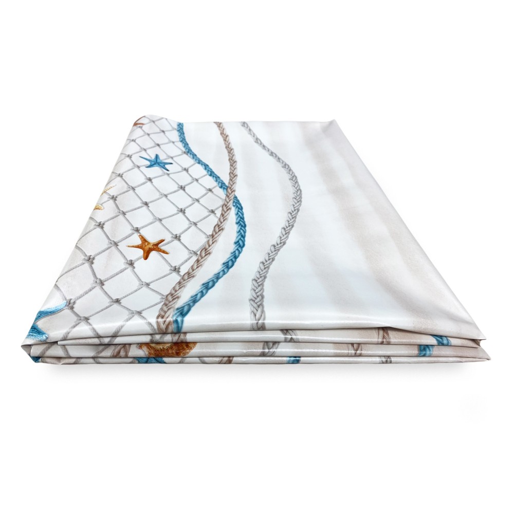 LIMA © TABLECLOTH in water-repellent plastic-coated PVC tarpaulin made in Italy