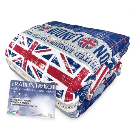 KOT © QUILT ENGLISH FLAG...