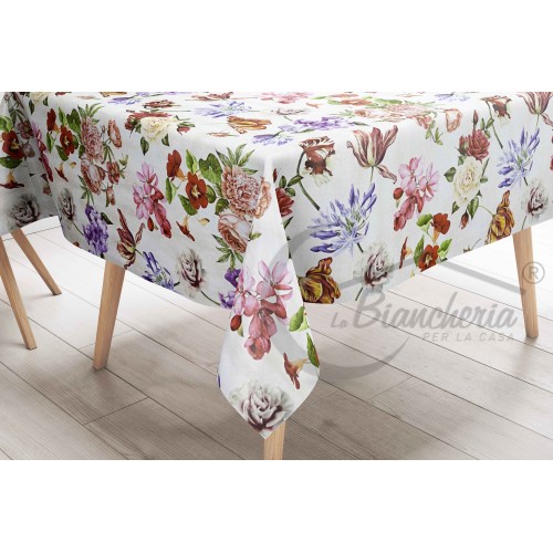 FILECLOTH © in water-repellent plastic-coated PVC FIORI made in Italy