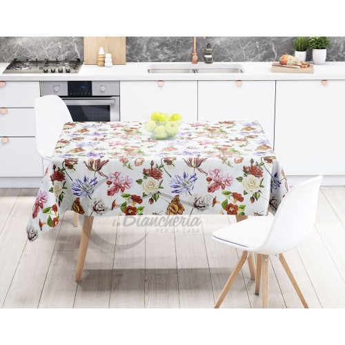 FILECLOTH © de PVC repelente al agua recubierto de plástico FIORI fabricado en Italia