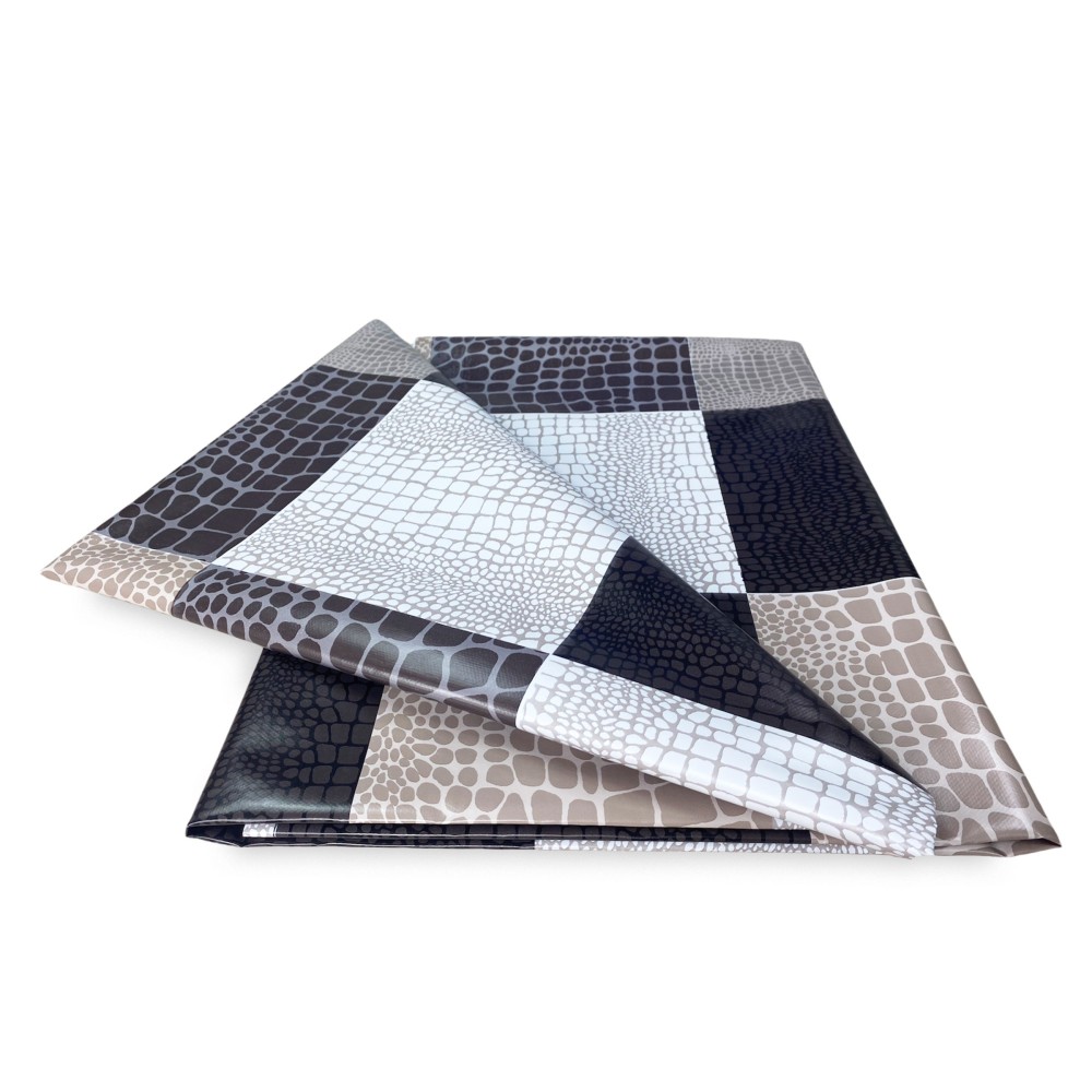 FILECLOTH © aus wasserabweisendem, kunststoffbeschichtetem PVC MODERN braun made in Italy