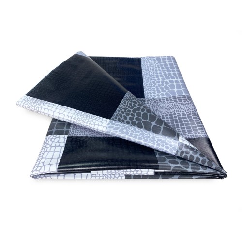 FILECLOTH © de lona encerada repelente al agua recubierta de plástico de PVC gris MODERN made in Italy