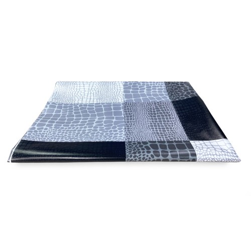FILECLOTH © de lona encerada repelente al agua recubierta de plástico de PVC gris MODERN made in Italy