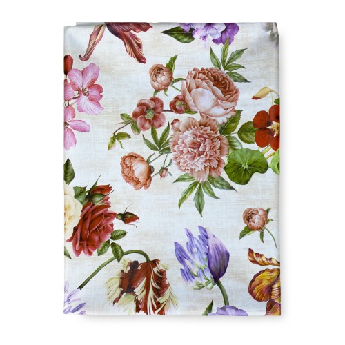 NAPPE LIMA © en CIBAIRE PLASTIQUE PLASTIFIANT HYDROFUGE FLEURS FABRIQUÉES EN Italie