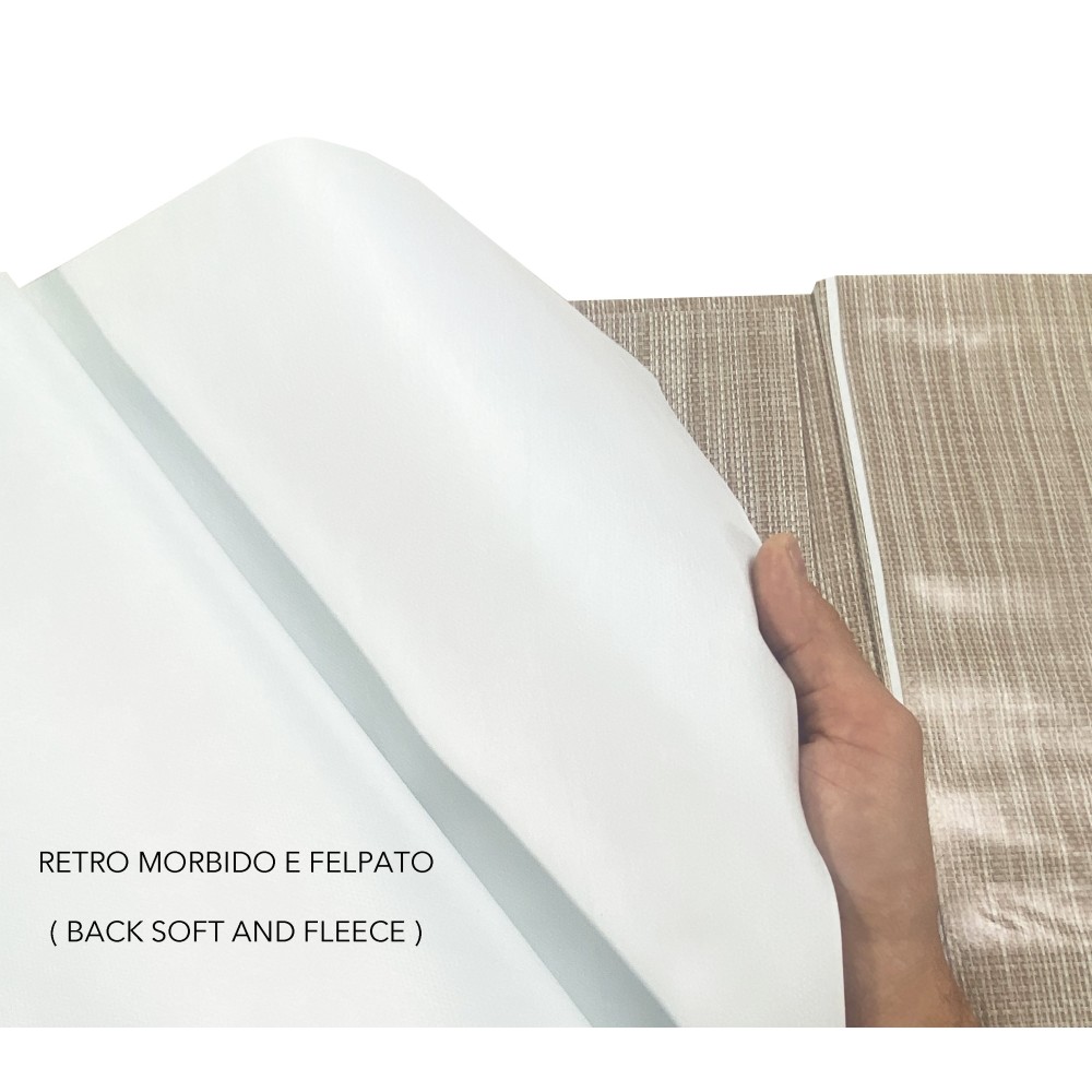 MANTEL LIMA © de lona encerada plastificada hidrófuga en PVC UNITED BEIGE fabricado en Italia