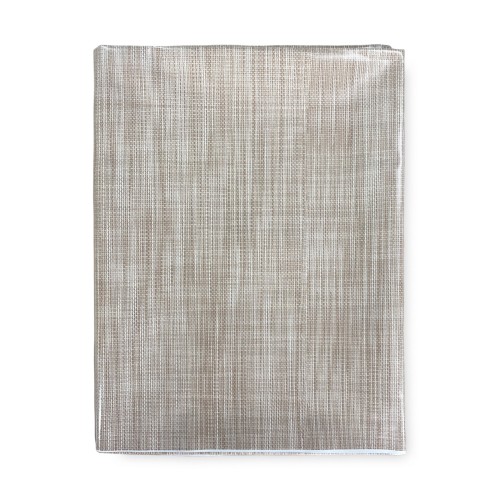 TOVAGLIA LIMA © in TELA CERATA plastificata LAVABILE idrorepellente in PVC UNITO BEIGE made in Italy