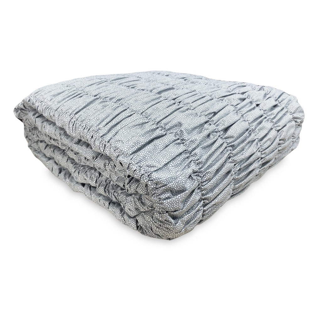 Couverture de canapé ANGULAIRE UNIVERSELLE BRISTOL GRIS PASSION