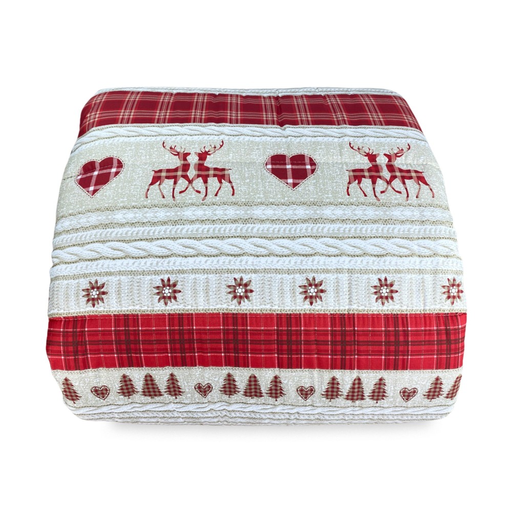 TRAPUNTA FIOCCO © COASSOLO rosso TIROLESE invernale made in Italy