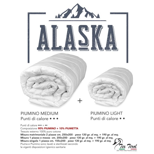 ALASKA 4-season goose down jacket 90% goose down / 10% goose down all sizes