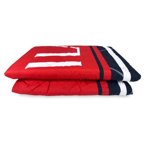 BEDSPREAD tex family A.C. MILAN quilted SINGLE 1 PIAZZA MILAN