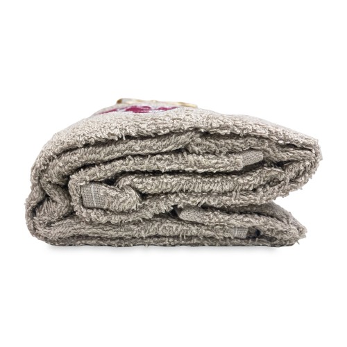 TOWEL SET TYROLEAN TYROL HEART DEER TAUPE