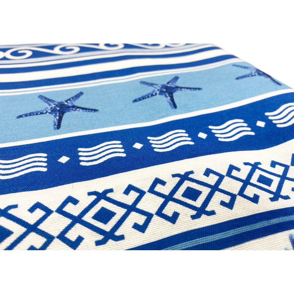 FURNISHING TOWEL cover GRAN SCARF BEDSPREAD sofa cover GREECE sea sea BLUE