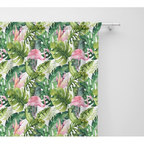 TENDA FENICOTTERO Flamingo cm.150X280 confezionata MADE in ITALY fenicotteri