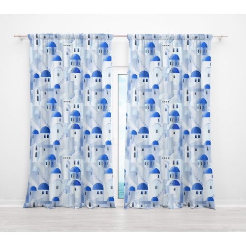 SANTORINI TENT bleu cm.150X280 emballé MADE in ITALY