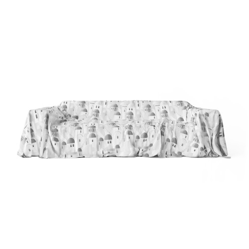FURNISHING COVER cover GRAN SCARF BEDSPREAD sofa cover SANTORINI grey