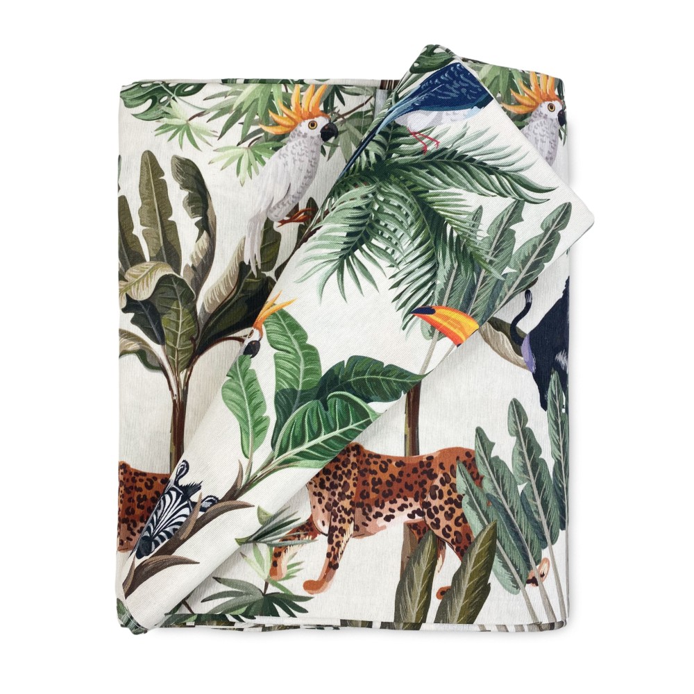 NAPPE EN COTON JUNGLE design made in Italy