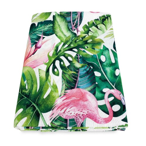 COTTON TABLECLOTH flamingo flamingo design made in Italy