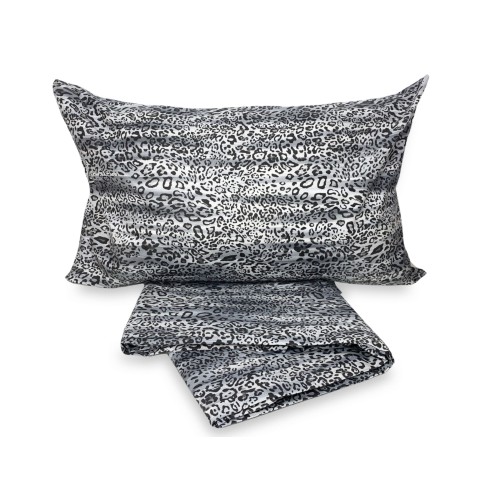 FEUILLE COMPLÈTE SAFARI tacheté gris