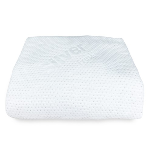 SILBER SILBERFASER MATRATZENAUFLAGE Made in Italy