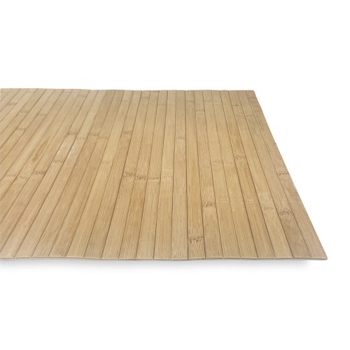 WOODY © KITCHEN RUG in wood SOLID BAMBOO HONEY all sizes
