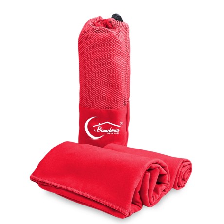 RED MICROFIBER towel SET...