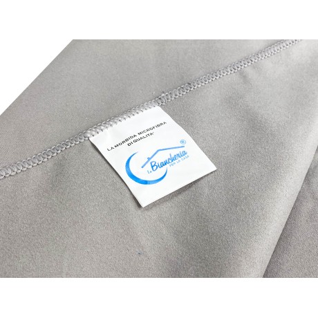 GREY MICROFIBER towel SET...