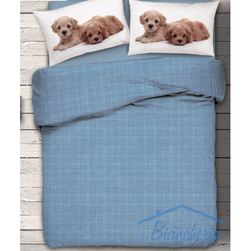 NATURE DOG SHEETS SET FOR PUPPIES BLUE var.46