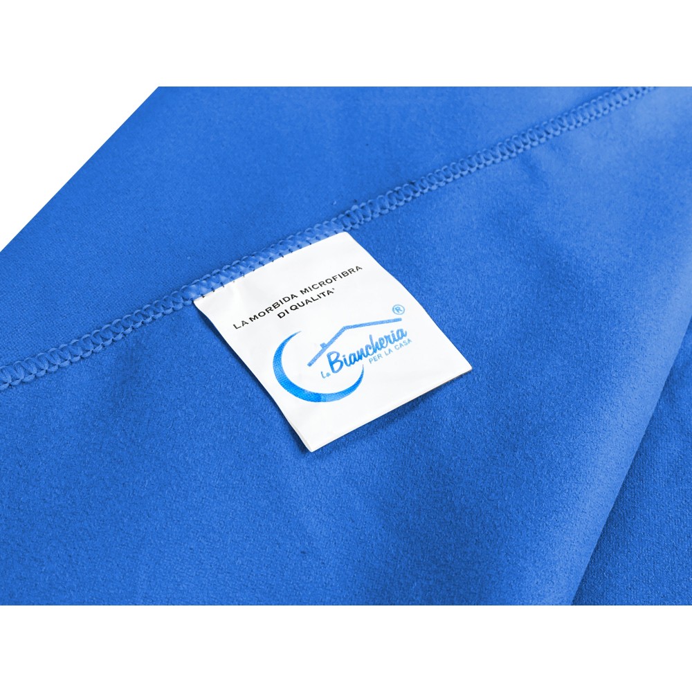 TELO MARE morbidissima MICROFIBRA tinta unita MISURA GRANDE cm. 90X170 salva spazio