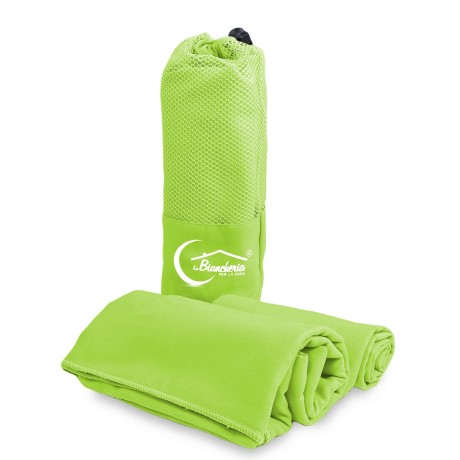 ACID GREEN MICROFIBER towel...