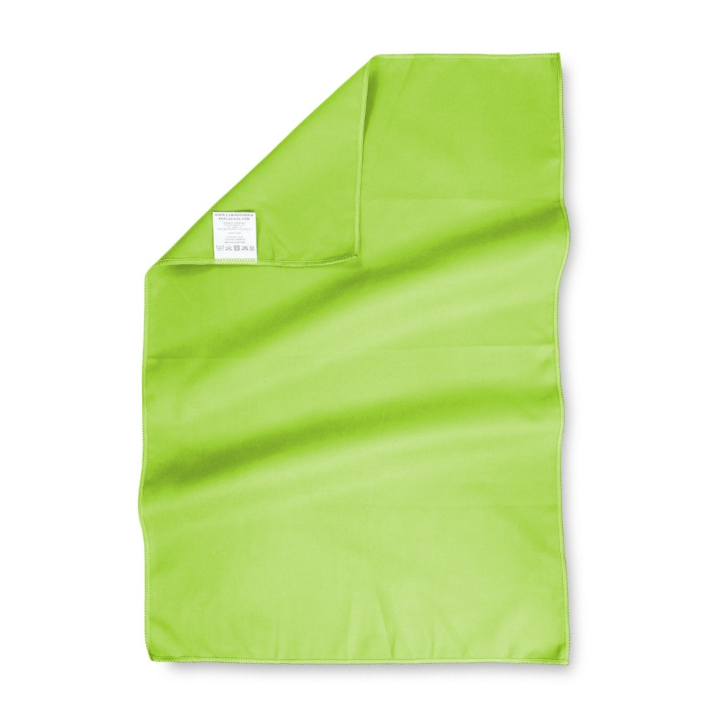 ACID GREEN MICROFIBER towel SET 1+1 Face and Guest