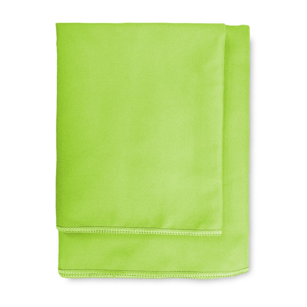 ACID GREEN MICROFIBER towel SET 1+1 Face and Guest