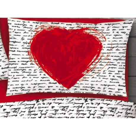 RED HEART SHEET SET WITH...