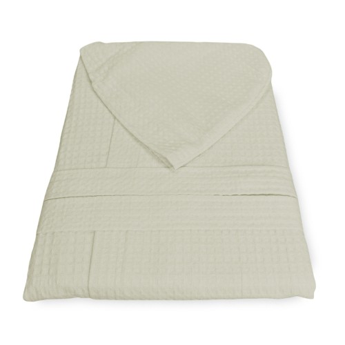 Peignoir Nest Ape BEE© en pur coton avec capuche pour adulte BEIGE