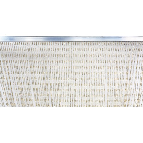 PABLO © TENT avec perles anti-insectes BEIGE en pvc anti-bruit avec tige METAL