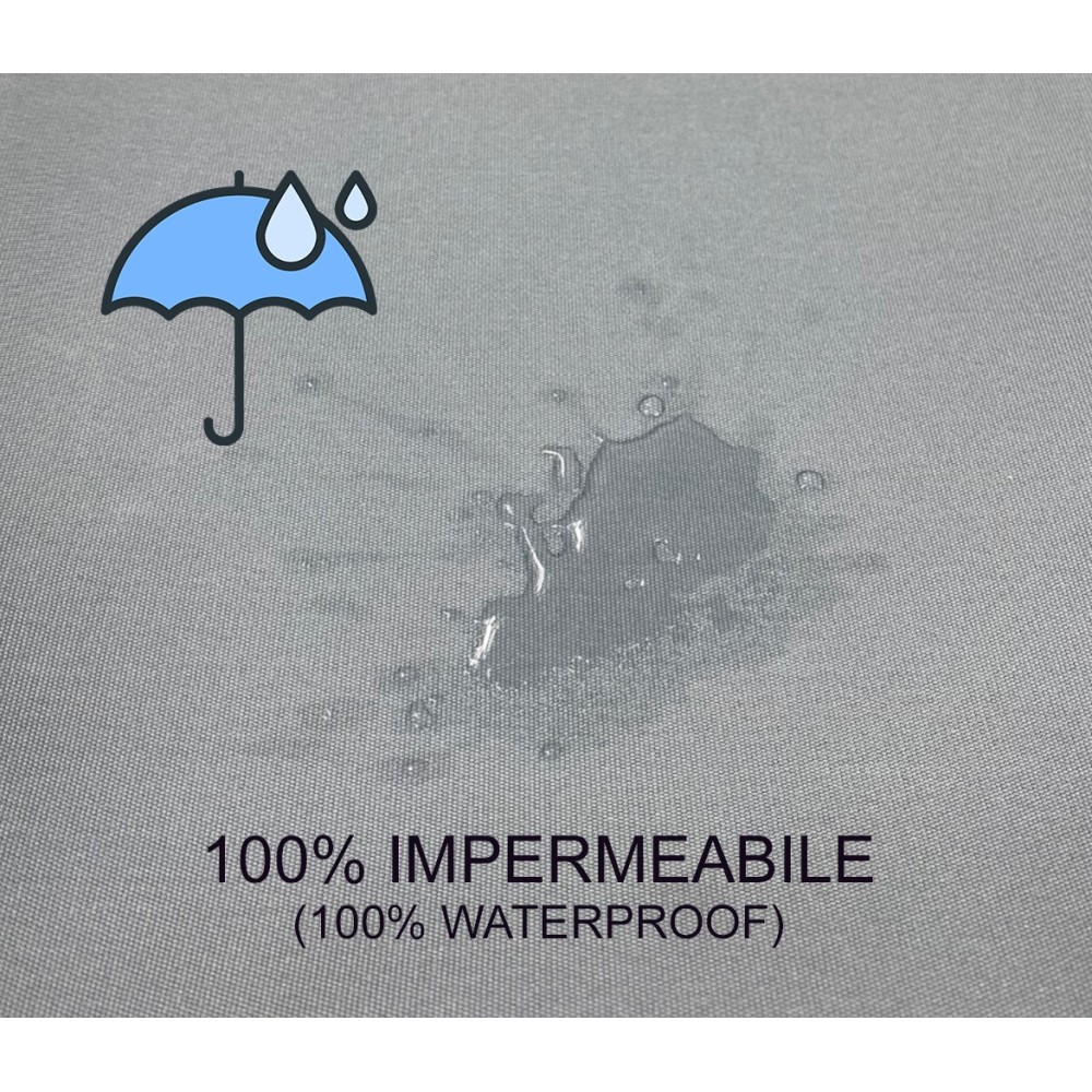 EXTÉRIEUR VERTIGO AUVENT JARDIN balcon GREY UNITED imperméable et hydrofuge