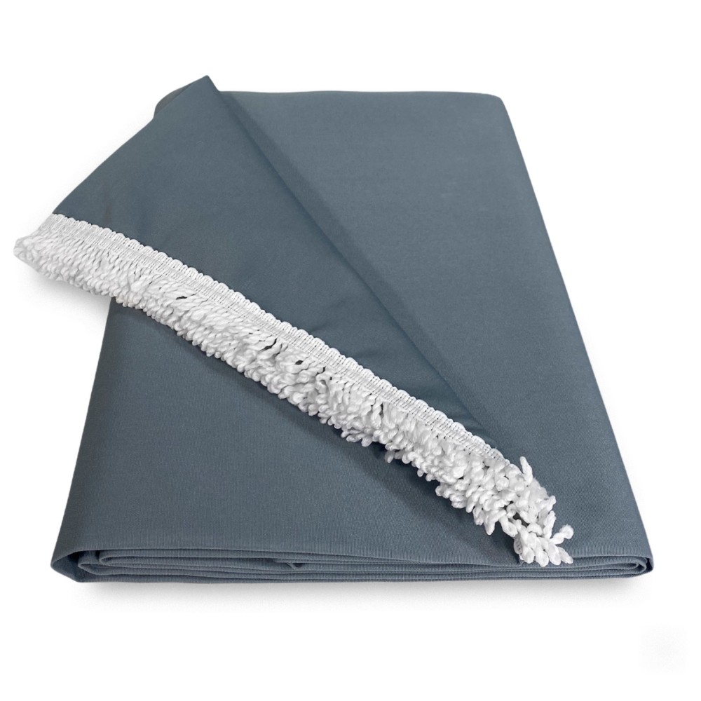 TOLDO EXTERIOR VERTIGO JARDÍN BALCÓN GRIS SÓLIDO IMPERMEABLE Y REPELENTE AL AGUA