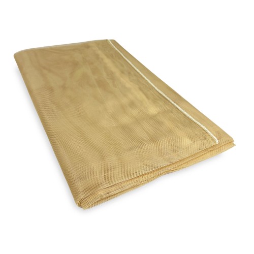 MARQUISETTE outdoor mosquito net curtain leaded in 8 different sizes plain BEIGE