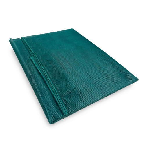 MARQUISETTE MOSQUITO net CURTAIN for outdoor leaded in 8 different sizes plain GREEN