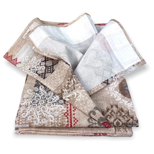 SHABBY TENT rouge cm.150X280 Tyrol emballé MADE in ITALY