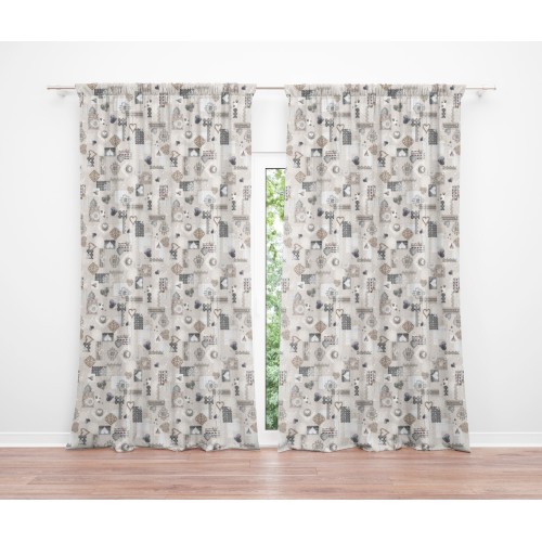 SHABBY TENT beige cm.150X280 Tyrolien emballé MADE in ITALY